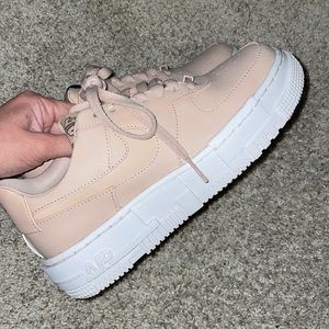 Blush Nike Air Forces